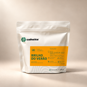 Café especial Brilho do Verão Colheita, pacote de 250g