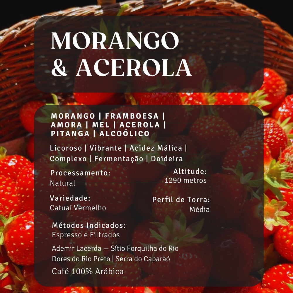 Morango e Acerola