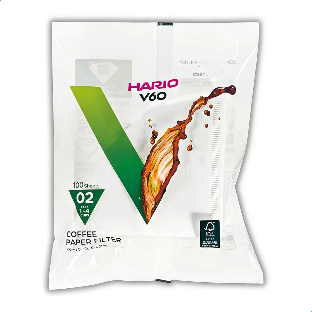 Filtro Hario V60 02 - 100 Unidades