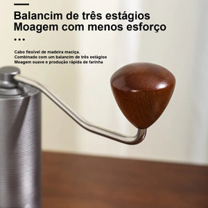 Moedor Manual I-Coffee M3 Pro | Ajuste Fino de Moagem para Café Especial